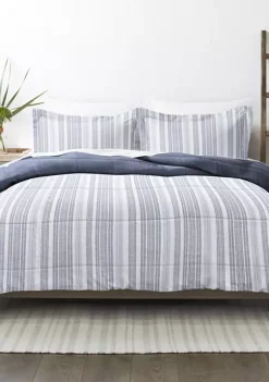 Luxury Inn Premium Down Alternative Farmhouse Dreams Reversible Comforter Set