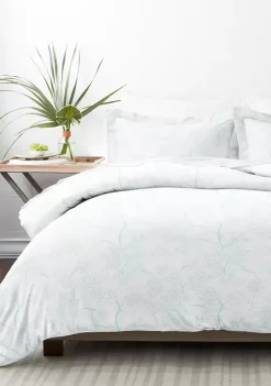 Luxury Inn Premium Ultra Soft Vine Pattern 3 Piece Duvet Cover Set