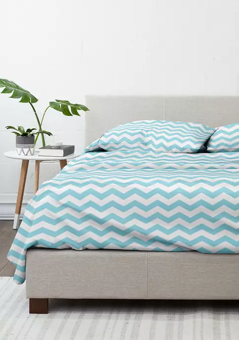 Luxury Inn Premium Ultra Soft Arrow Pattern Bed Sheet Set 3 Luxury Inn Premium Ultra Soft Arrow Pattern Bed Sheet Set