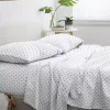 Luxury Inn Premium Ultra Soft Dots Pattern 4 Piece Bed Sheets Set