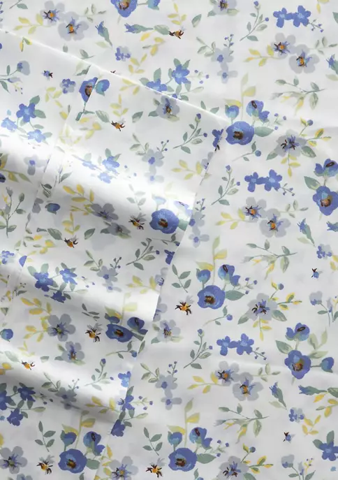 Luxury Inn Premium Ultra Soft Blossoms Pattern Bed Sheets Set 5 Luxury Inn Premium Ultra Soft Blossoms Pattern Bed Sheets Set - Image 3