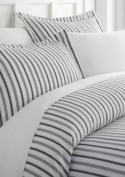 Luxury Inn Premium Ultra Soft Vertical Dreams Pattern Duvet Cover Set