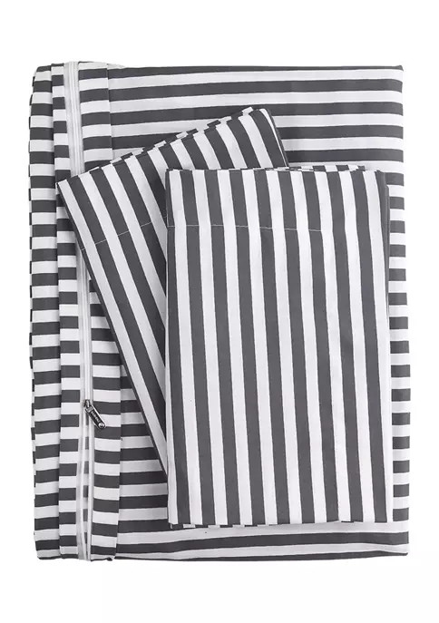 Luxury Inn Premium Ultra Soft Ribbon Pattern Duvet Cover Set 5 Luxury Inn Premium Ultra Soft Ribbon Pattern Duvet Cover Set - Image 3