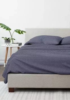 Luxury Inn Premium Ultra Soft Scallops Pattern Bed Sheet Set -US Luxury Inn Sales 2023 Belk 1138