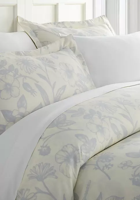 Luxury Inn Premium Ultra Soft Garden Pattern Duvet Cover Set 3 Luxury Inn Premium Ultra Soft Garden Pattern Duvet Cover Set