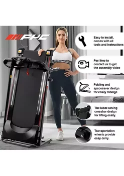 Yeah Depot Folding Treadmills for Home with Bluetooth and Incline, Portable Running Machine Electric Compact Treadmills Foldable for Exercise Home Gym Fitness Walking Jogging -US Luxury Inn Sales 2023 Belk 118