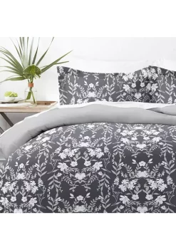 Luxury Inn Premium Ultra Soft Secret Garden Pattern 3 Piece Reversible Duvet Cover Set -US Luxury Inn Sales 2023 Belk 1181
