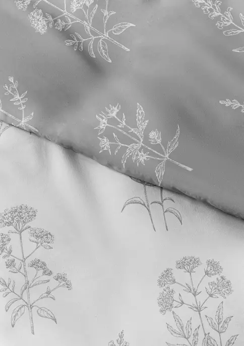 Luxury Inn Premium Ultra Soft Botany Floral 3-Piece Reversible Duvet Cover Set 5 Luxury Inn Premium Ultra Soft Botany Floral 3-Piece Reversible Duvet Cover Set - Image 3