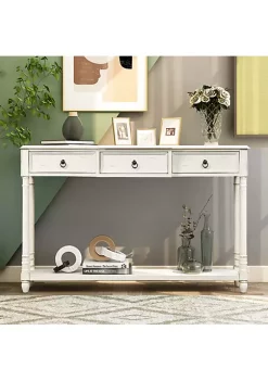 Yeah Depot TREXM Console Table Sofa Table with Drawers for Entryway with Projecting Drawers -US Luxury Inn Sales 2023 Belk 122