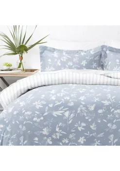 Luxury Inn Premium Ultra Soft Country Home Pattern 3 Piece Reversible Duvet Cover Set -US Luxury Inn Sales 2023 Belk 1239