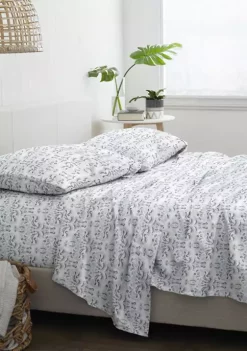 Luxury Inn Premium Ultra Soft Garden Estate Pattern 4 Piece Bed Sheets Set -US Luxury Inn Sales 2023 Belk 1244