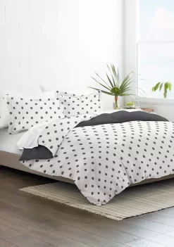 Luxury Inn Premium Ultra Soft Painted Polka Dot 3-Piece Reversible Duvet Cover Set 9 Luxury Inn Premium Ultra Soft Painted Polka Dot 3-Piece Reversible Duvet Cover Set -US Luxury Inn Sales 2023 Belk 1256