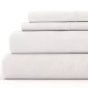 Luxury Inn Becky Cameron Linen & Rayon from Bamboo Blend 4 Piece Sheet Set