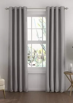 Luxury Inn 2 Panel 100% Total Blackout Grommet Curtains -US Luxury Inn Sales 2023 Belk 1315