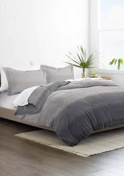 Luxury Inn Premium Ultra Soft Gray Ombre Down-Alternative Comforter