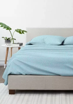 Luxury Inn Premium Ultra Soft Puffed Chevron Pattern 4 Piece Bed Sheet Set 12 Luxury Inn Premium Ultra Soft Puffed Chevron Pattern 4 Piece Bed Sheet Set -US Luxury Inn Sales 2023 Belk 1336