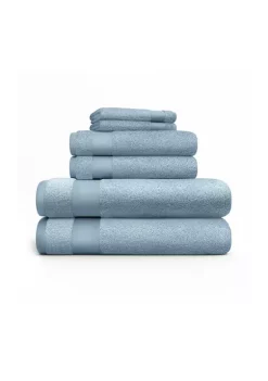 Luxury Inn Premium Ultra Soft 100% Cotton 6pc Bath Towel Set -US Luxury Inn Sales 2023 Belk 1341
