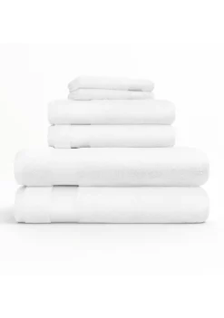 Luxury Inn Premium Ultra Soft 100% Cotton 6pc Bath Towel Set -US Luxury Inn Sales 2023 Belk 1344