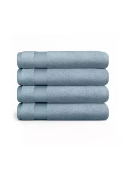 Luxury Inn Premium Ultra Soft 100% Cotton 4pc Bath Towel Set -US Luxury Inn Sales 2023 Belk 1349