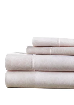 Luxury Inn Premium Ultra Soft Classic in Pink Pattern Bed Sheet Set