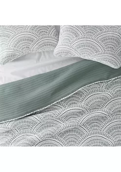 Luxury Inn All Season 2 Piece Scallop Reversible Quilt Set with Shams -US Luxury Inn Sales 2023 Belk 1379