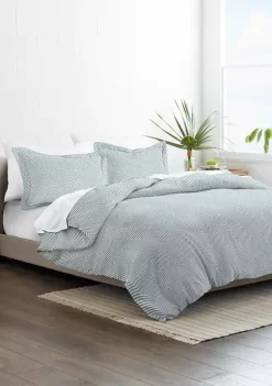 Luxury Inn Premium Ultra Soft Modern Diagonal 3-Piece Duvet Cover Set