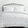 Luxury Inn Premium Ultra Soft Alps Chevron Pattern Duvet Cover Set -US Luxury Inn Sales 2023 Belk 1407