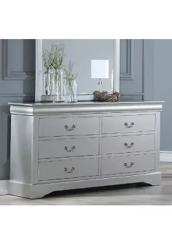 Yeah Depot Louis Philippe III Dresser in Platinum YJ
