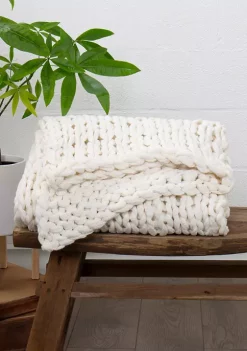 Luxury Inn Chunky Knit Throw Blanket 10 Luxury Inn Chunky Knit Throw Blanket -US Luxury Inn Sales 2023 Belk 1480