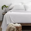 Luxury Inn Premium Striped Embossed 4 Piece Bed Sheet Set