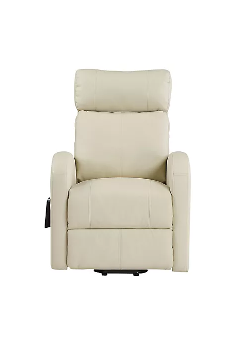 Yeah Depot Ricardo Recliner w/Power Lift, Beige PU 5 Yeah Depot Ricardo Recliner w/Power Lift, Beige PU - Image 3