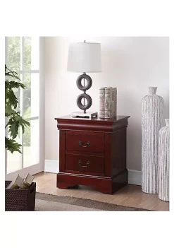Yeah Depot Louis Philippe III Nightstand in Cherry
