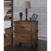 Yeah Depot Adams Nightstand in Antique Oak -US Luxury Inn Sales 2023 Belk 191