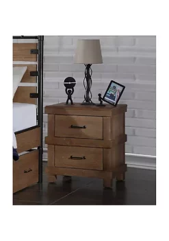 Yeah Depot Adams Nightstand in Antique Oak