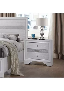 Yeah Depot Naima Nightstand in White 9 Yeah Depot Naima Nightstand in White -US Luxury Inn Sales 2023 Belk 206