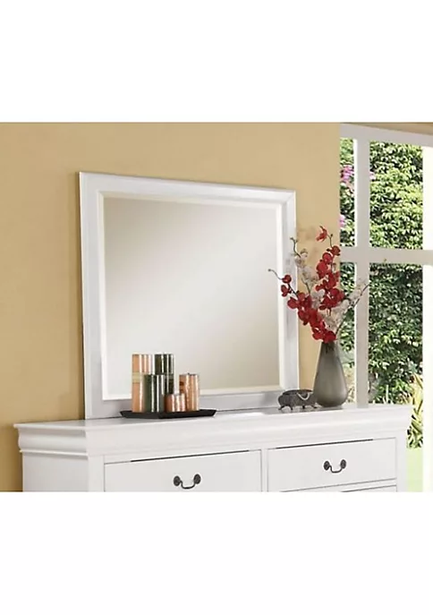 Yeah Depot Louis Philippe III Mirror in White YJ 3 Yeah Depot Louis Philippe III Mirror in White YJ