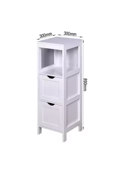 Yeah Depot White Floor Cabinet Multifunctional Bathroom Storage Organizer Rack Stand, 2 Drawers 8 Yeah Depot White Floor Cabinet Multifunctional Bathroom Storage Organizer Rack Stand, 2 Drawers -US Luxury Inn Sales 2023 Belk 239