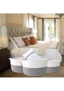 Yeah Depot 3 Piece Laundry Hamper Set -US Luxury Inn Sales 2023 Belk 243