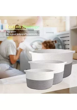 Yeah Depot 3 Piece Laundry Hamper Set -US Luxury Inn Sales 2023 Belk 244