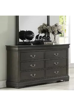 Yeah Depot Louis Philippe Dresser in Dark Gray YJ 7 Yeah Depot Louis Philippe Dresser in Dark Gray YJ -US Luxury Inn Sales 2023 Belk 270