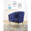 Yeah Depot Colla Accent Chair in Midnight Blue Velvet & Gold 1 Yeah Depot Colla Accent Chair in Midnight Blue Velvet & Gold -US Luxury Inn Sales 2023 Belk 271