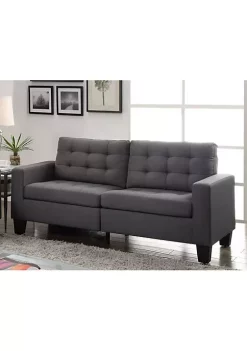 Yeah Depot Earsom Sofa in Gray Linen -US Luxury Inn Sales 2023 Belk 291