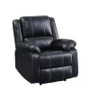 Yeah Depot Zuriel Power Recliner, Black PU 2 Yeah Depot Zuriel Power Recliner, Black PU -US Luxury Inn Sales 2023 Belk 303