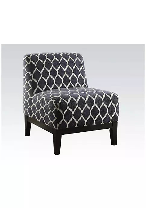 Yeah Depot Hinte Accent Chair in Dark Blue Chenille 5 Yeah Depot Hinte Accent Chair in Dark Blue Chenille - Image 3