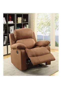 Yeah Depot Parklon Recliner (Motion) in Chocolate Microfiber