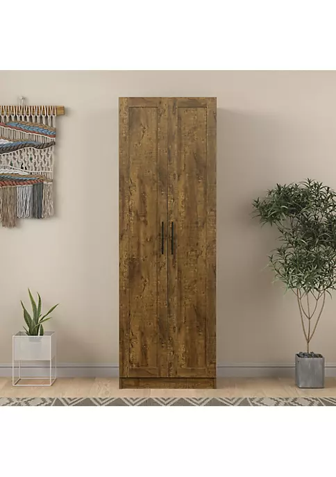 Yeah Depot High wardrobe and kitchen cabinet with 2 doors and 3 partitions to separate 4 Yeah Depot High wardrobe and kitchen cabinet with 2 doors and 3 partitions to separate - Image 2