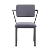 Yeah Depot Cargo Chair, Gray Fabric & Gunmetal -US Luxury Inn Sales 2023 Belk 382