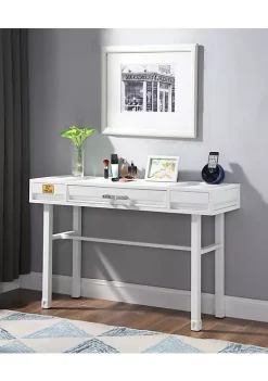 Yeah Depot Cargo Vanity Desk, White YJ -US Luxury Inn Sales 2023 Belk 388