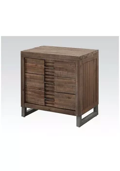 Yeah Depot Andria Nightstand in Reclaimed Oak YJ -US Luxury Inn Sales 2023 Belk 407