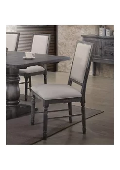 Yeah Depot Leventis Side Chair (Set-2) in Cream Linen & Weathered Gray 9 Yeah Depot Leventis Side Chair (Set-2) in Cream Linen & Weathered Gray -US Luxury Inn Sales 2023 Belk 418
